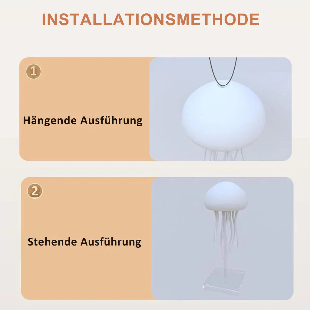 MERVOR - AquaGlow Quallenlampe