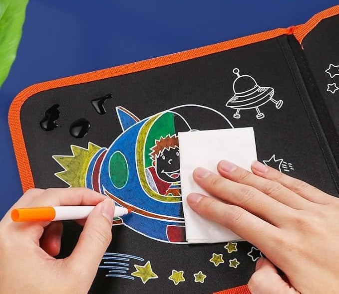 MERVOR - Wunderbuch: Kreatives Zeichnen ohne Ende