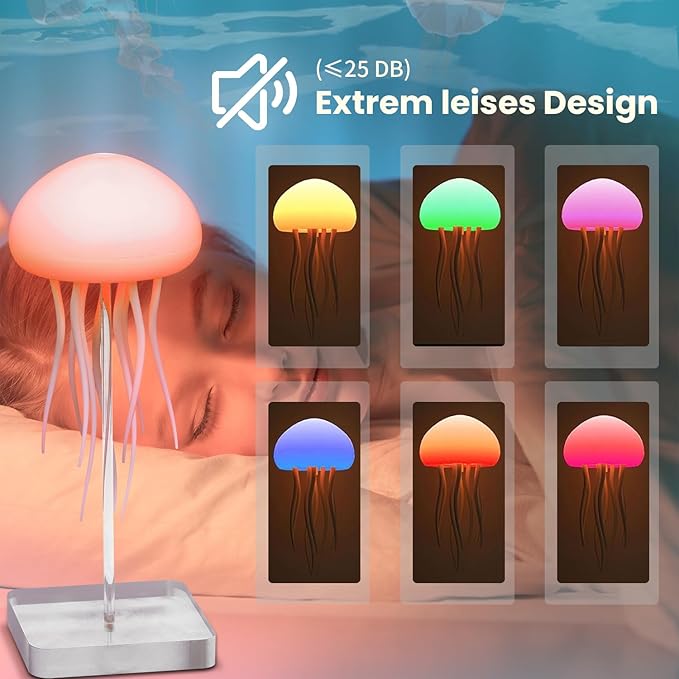 MERVOR - AquaGlow Quallenlampe