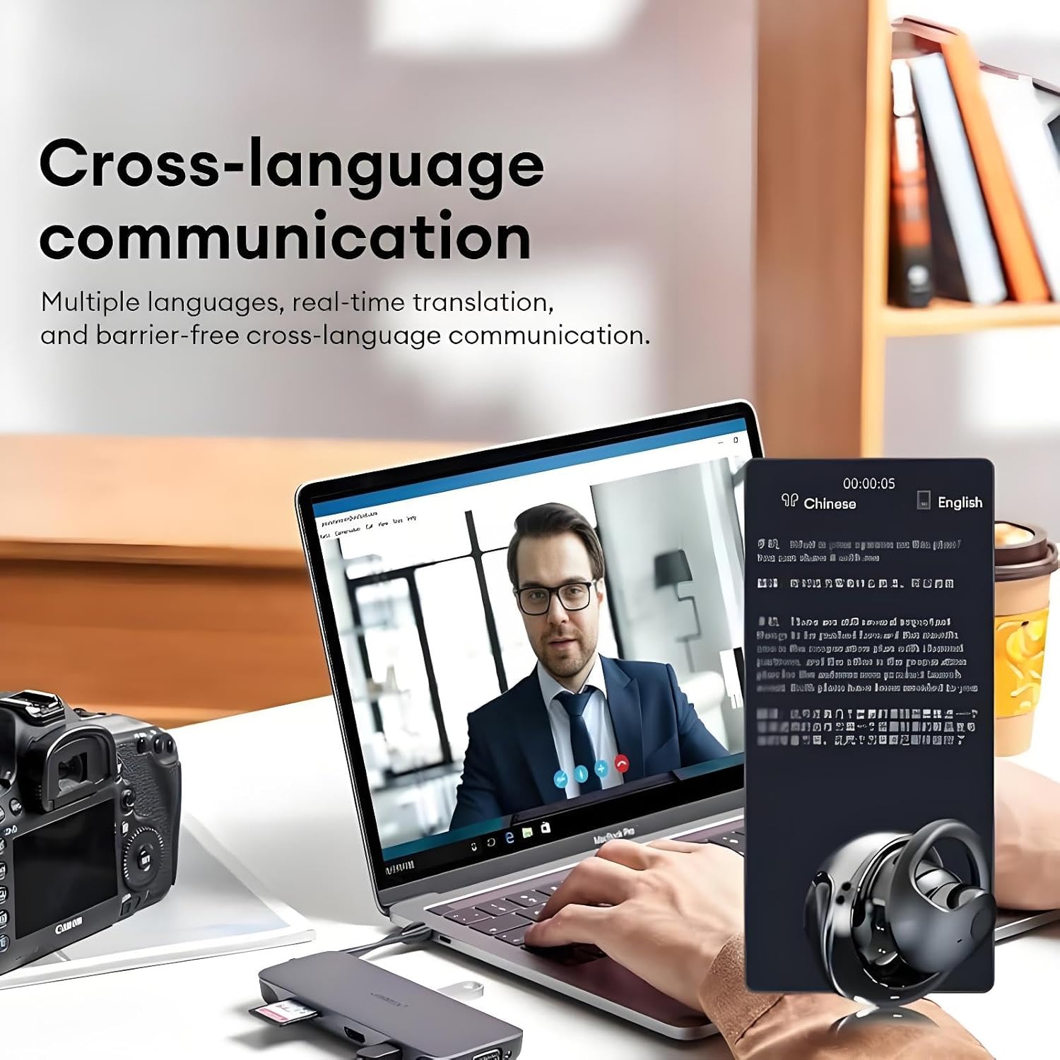 MERVOR - KI Übersetzungs-Ohrhörer