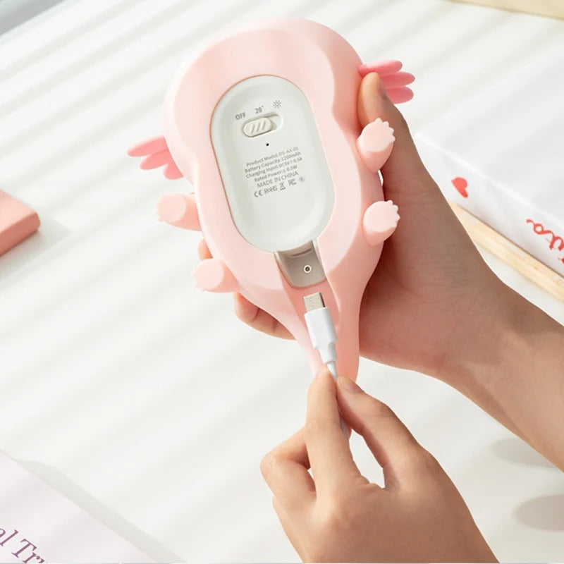 MERVOR – Axolotl Nachtlicht LED Squishy Tap Lampe