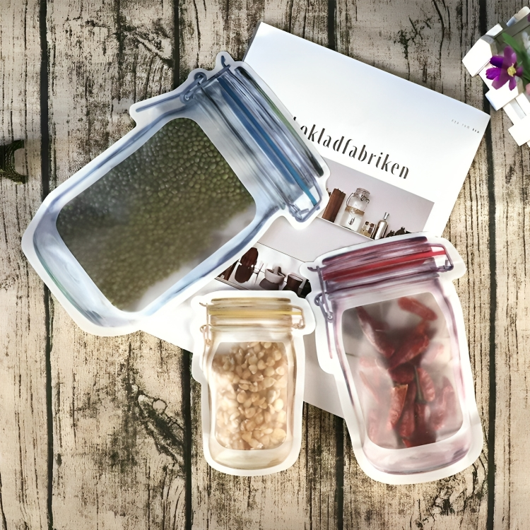 MERVOR - Wiederverwendbare flaschen aufbewahrungs ziplock tüten (10 Stk)