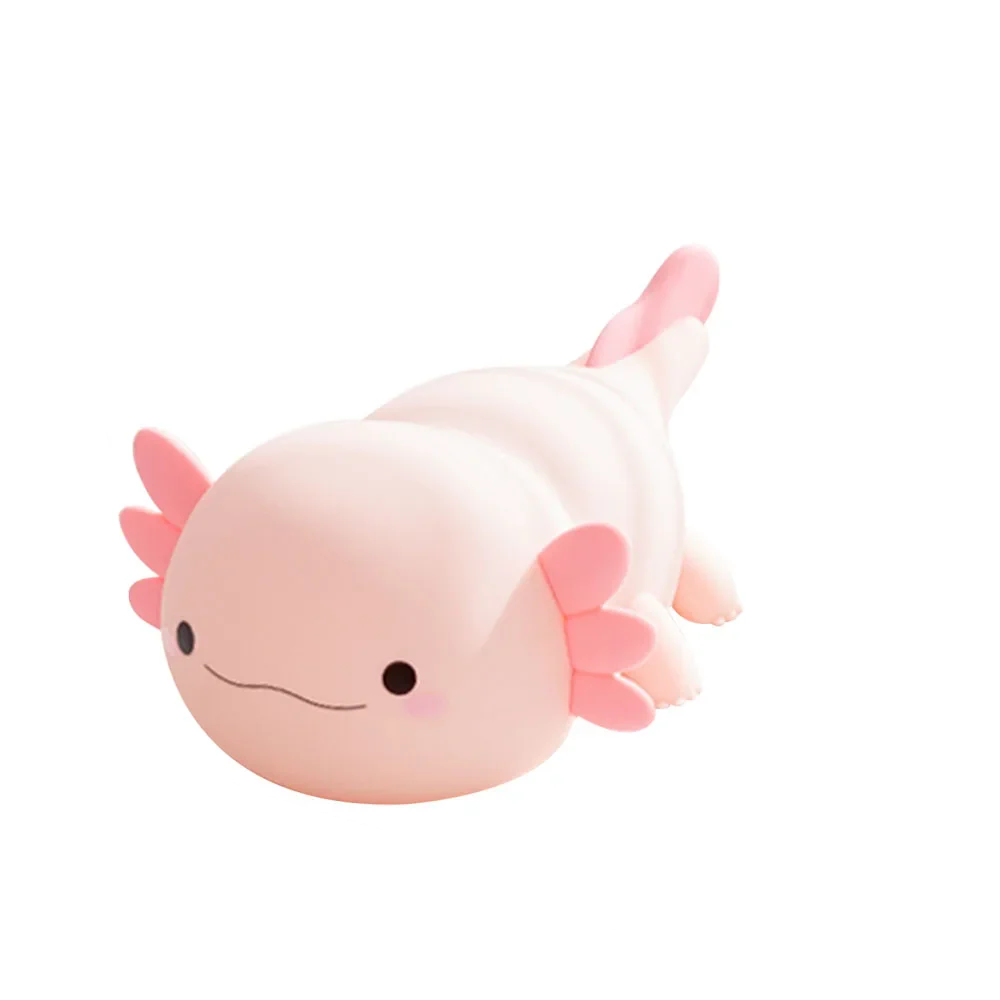 MERVOR – Axolotl Nachtlicht LED Squishy Tap Lampe