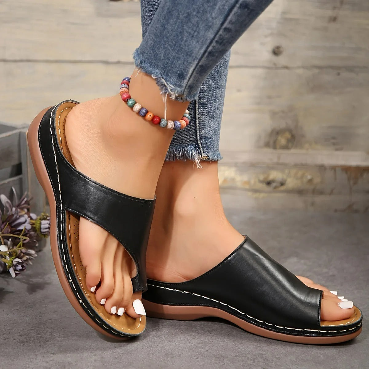 MERVOR - Sommer-Flip-Flops Clogs für damen