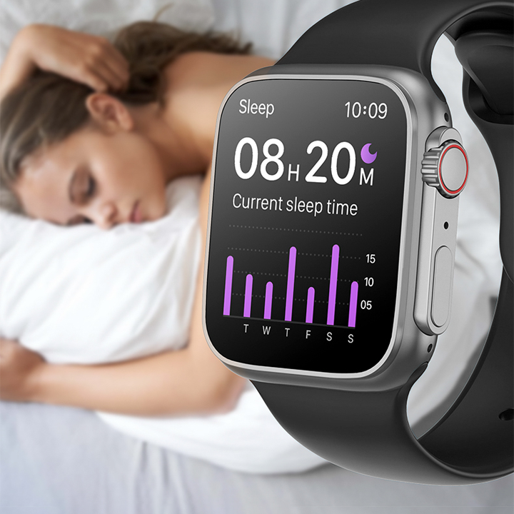 MERVOR - Smartwatch mit drahtlosen Bluetooth