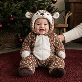 Little Reindeer | Plush Baby Onesie