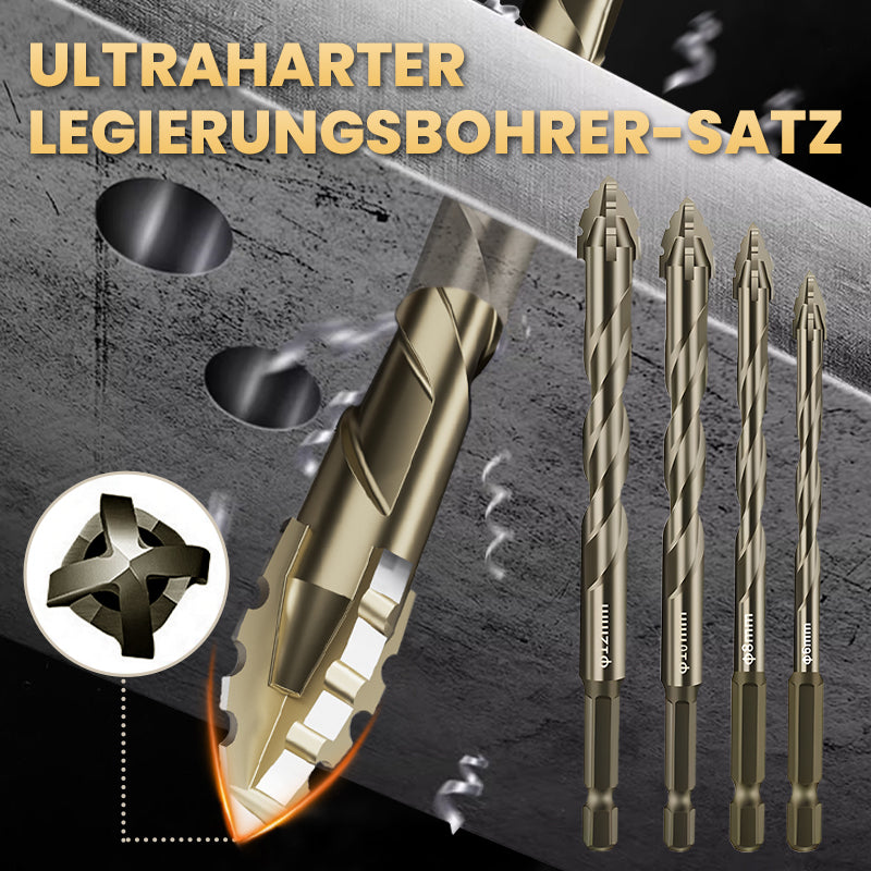 🔥2026 Heißer Verkauf🔥Hochfester Exzenterbohrer-Satz mit 4 Schneiden