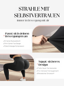 2026 HOT SALE 50 % RABATT🌸High-Waisted Butt Lifting Tummy Control Shaping Training Leggings mit Seitentasche