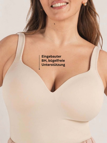 Mervor Essentials Herzausschnitt-Shaping-Top mit BH