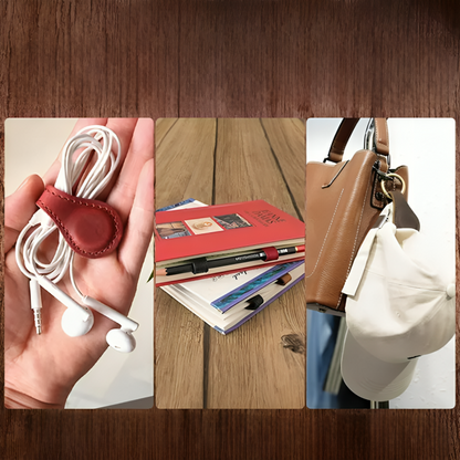 MERVOR – Magnetisches leder lesezeichen