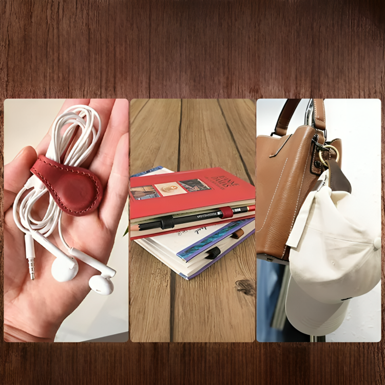 MERVOR – Magnetisches leder lesezeichen