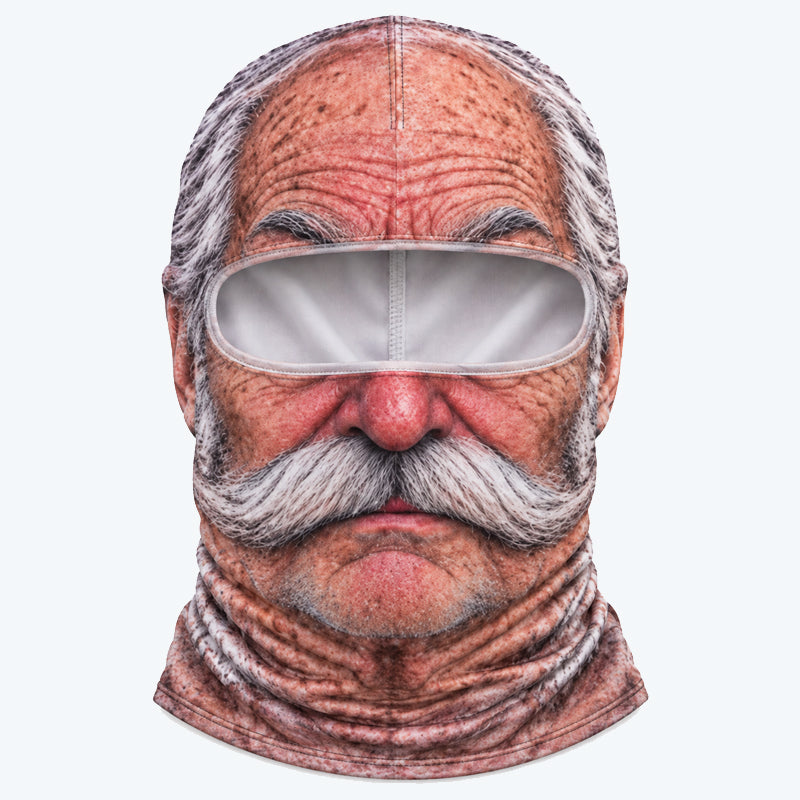 Funny Face Ski Mask – Realistic Winter Novelty Mask