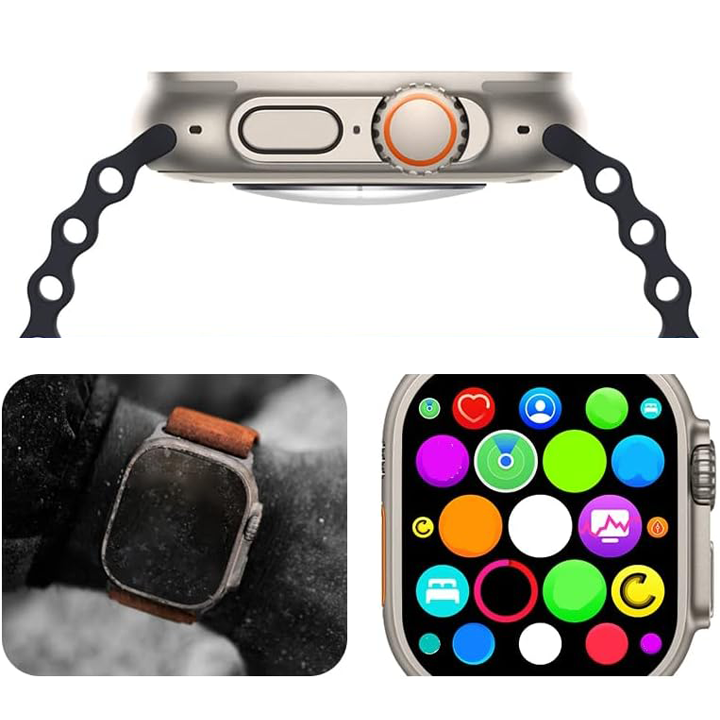 MERVOR - Smartwatch mit drahtlosen Bluetooth