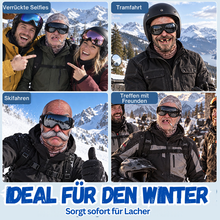 Funny Face Skimaske – Realistische Winter-Novelty-Maske