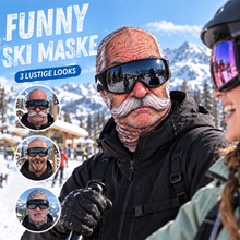 Funny Face Skimaske – Realistische Winter-Novelty-Maske