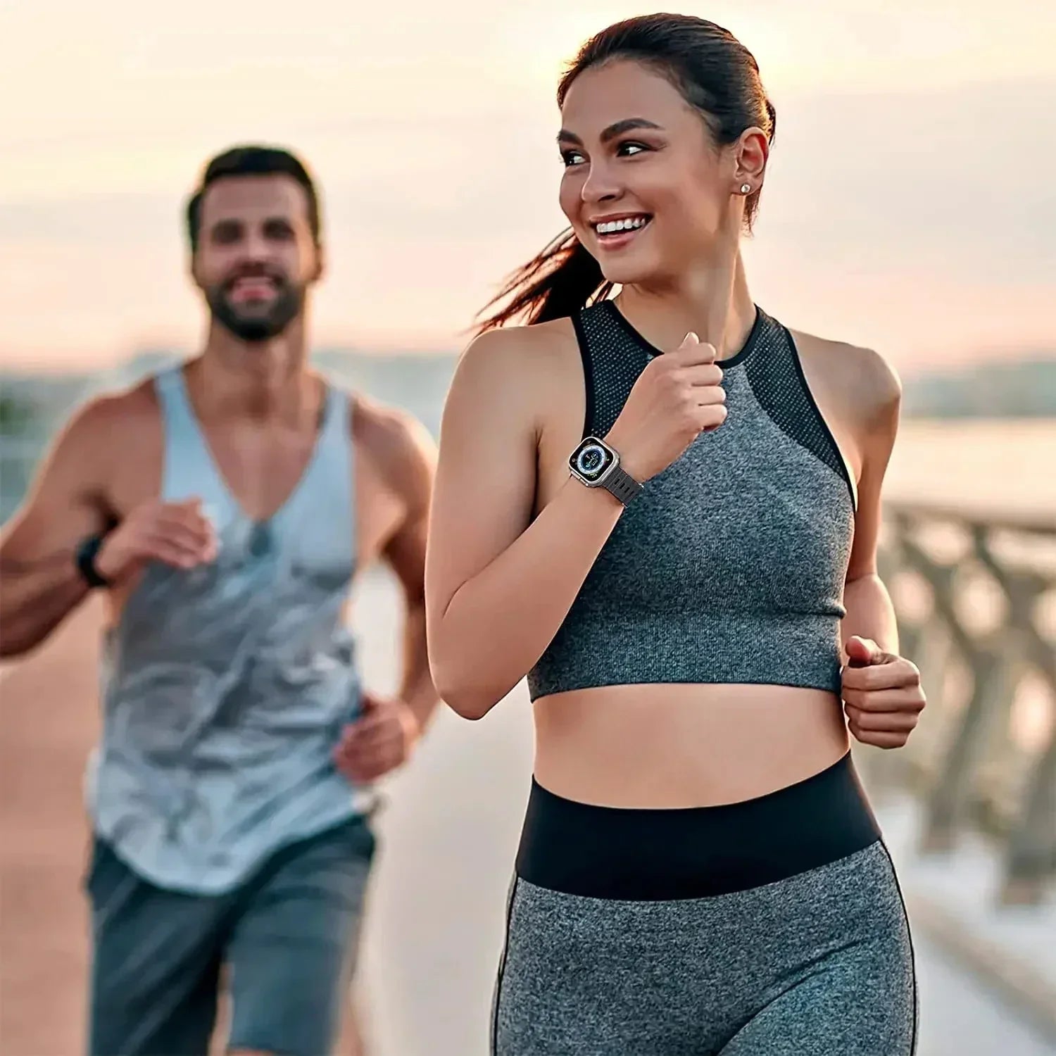 MERVOR - Smartwatch mit drahtlosen Bluetooth