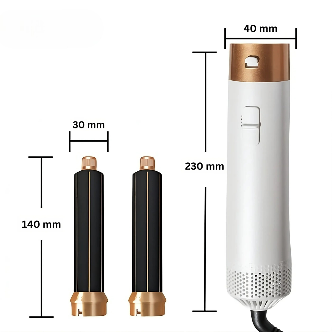 MERVOR -  5 in 1 Luxus-Haarstyler
