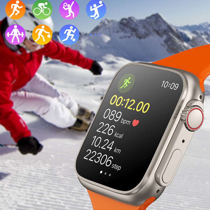 MERVOR - Smartwatch mit drahtlosen Bluetooth