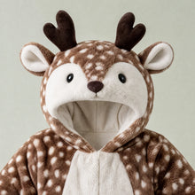 Soft antlers and deer character hood